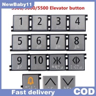 NY Elevator Numeral Direction Button with Braille Replacement Part Fit for 3600 5500 Elevator Models