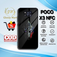HP Latest P0C0 X3 NFS Case - P0C0 X3 NFS Casing - Robot01 Motif - Premium Glossy Hardcase - P0C0 Glo