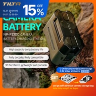 TILTA 2400mAh NP-FZ100 Camera Battery Charger Case Set 4 Channel NP-W235 / DMW-BLK22 / EN-EL15 / LP-