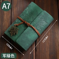 A6 Retro TN Loose-Leaf Journal Book Soft Leather Surface A5 Thickened Notebook Portable Travel Paint