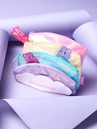Care Bears Multi-Pocket Pencil Case 小童 多層彩虹筆袋 | 彩虹色 |  女孩最愛 | 生日禮物 | 兒童學生 | 平行進口