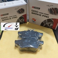 D1095 5W93-2200-AA 32373165 30736610 30742031 31341327 Set Rear NAO Ceramic Brake Pads For Cobalt Fo