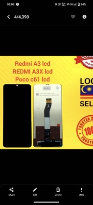 REDMI A3 LCD REDMI A3X LCD POCO C61 LCD Redmi A3 lcd redmi a3 lcd