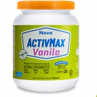 NOVA ACTIVMAX VANILLA GOLD HIGH CALCIUM VANILA FOS LOW GI DIABETES COMPLETE NUTRITION /NOVA ACTIVMAX