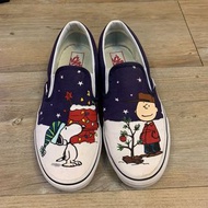 VANS X PEANUTS SLIP-ON SHOES Christmas Snoopy 聖誕限定版