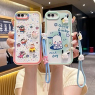 Casing For Oppo A3S / A12E TPU Casing XX2TYGZ1 Stereo patung cantik telefon bimbit.