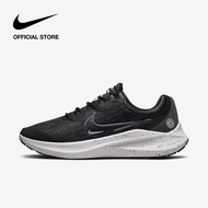 Nike Men's Winflo 8 Shield Weatherized Road Running Shoes - Black ไนกี้ รองเท้าวิ่งโร้ดรันนิ่งผู้ชายพร้อมรับสภาพอากาศ Winflo 8 Shield - สีดำ