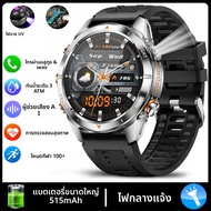 สําหรับ Huawei ทนทานทหารสมาร์ทนาฬิกาผู้ชาย AMOLED HD หน้าจอ 515 mAh แบตเตอรี่กันน้ํา SWIM นาฬิกา BT