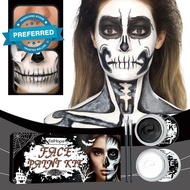 Halloween Body Painting Cosplay Face Body Paint Kit Safe Face Kids Painting D0u5