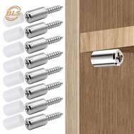1Pc Cross Self-tapping Iron Screw/ Cabinet Partition Support Screw With Rubber Sleeve/ Wardrobe Layering Shelf Fixed Nail