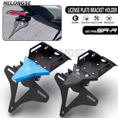 2026 Motorcycle Rear License Plate Holder Bracket FOR CFMOTO CF MOTO 675SR 2024 2025 675 SR-R Tail T
