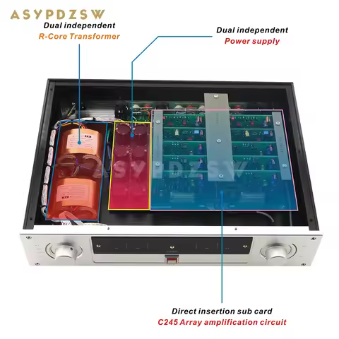 HI-END C245 Class A Fully balanced preamplifier Reference Accuphase C-245 Circuit