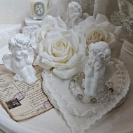 (天然石水晶手鍊)(奶油體月光石x拉長石x喜馬拉雅白水晶x白水晶x