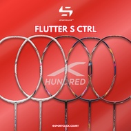 BUY 1 FREE 1 | HUNDRED FLUTTER S CTRL BADMINTON RACKET (Sportsclick)