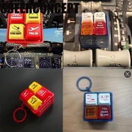 SDEERCONCEPT EGPWS Warning Simulator, Highly Simulated 737 Airbus Pilot Keychain, Collection Plastic