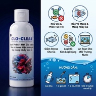 [Buy 5 get 1 free] CLO-CLEAR Water Treats Alum Instantly Removes Chlorine, Protects Fish Gill, Safe 