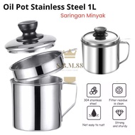 SM88 -A306- Stainless Steel Oil Pot Oil Filter Container