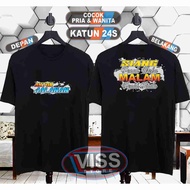 ATOR T-SHIRT DAY ROAD FULL OF DUST NIGHT FULL OF LONGING MEN'S T-SHIRT DISTRO T-SHIRT