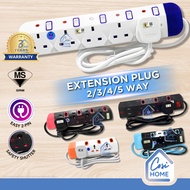 (SIRIM) Power Extension Surge Protector Extension Soket Plug Socket Extension Plug 插座  Socket Plug C