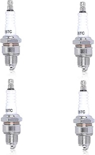 4PCS E6TC Spark Plug for Coleman CT100U CC100X Mini Bike, Spark Plugs for CK100 SK100 Go Kart Massim