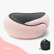 Travel Pillow Head Rest Neck Support Bantal Leher Kereta Bantal Travel  U-Shaped Pillow COTTON NECK 