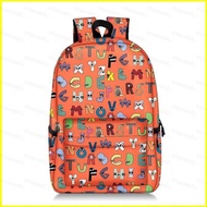 Sta5 Alphabet Lore backpack Outdoor bag Primary junior high school students schoolbag large capacity