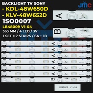 SONY 48 Inch TV BACKLIGHT KDL-48W650D KLV-48W652D