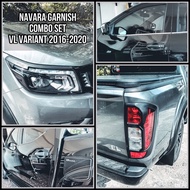 NISSAN NAVARA 2016-2020 VL GARNISH COMBO SET