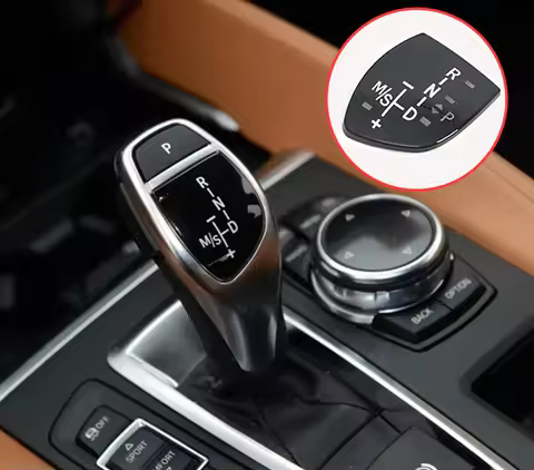 Car Gear Shift Knob Panel Cover For BMW 1 2 3 4 5 7 Series F10 F11 F01 F02 X1 X3 X4 X5 X6 M3 M5 F30 
