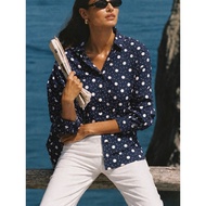 B0DEN shirt with patterned slim shirt (size 2us, 6us) fulltag
