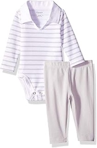 Ultimate Baby Flexy 2 Piece Set (Pant with Long Sleeve Polo Bodysuit)