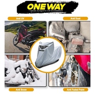 FARHANSTORE77 SARUNG COVER MOTOR ONEWAY SILVER FAZZIO, FILANO