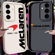 McLaren FORMULA I TEAM F1 Logo Phone Case for Samsung Galaxy S25 S24 S23 S22 S21 Ultra Plus S25 EDGE