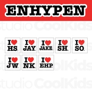 STICKER I LOVE ENHYPEN Die-Cut (5x5 cm)