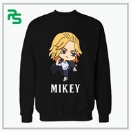 sweater basic jaket tokyo revengers mikey chibi - l