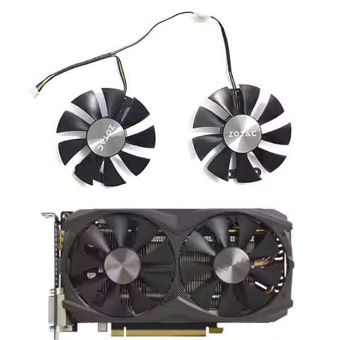 New 0.35A GA91S2H 4Pin GTX 980 GPU Cooling Fan For Zotac Geforce GTX 960 Amp 980Ti GTX950 Amp 2Gb Gr