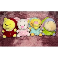 Friends Pooh Piglet Tiger Eeyore Doll Big Pajama Costume