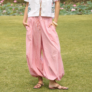 CHERRY SODA BALLOON PANTS