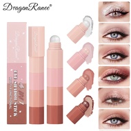 DragonRanee Lazy eye shadow Pen Waterproof Makeup Matte Eye Pen Pearlescent Four section eye shadow 