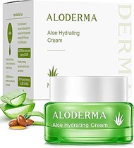 ALODERMA Organic Aloe Vera Vitality Hydrating Cream, Offers Deep Hydration and Skin Loving Botanical