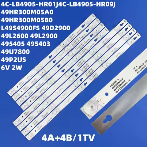 LED Backlight strip for 49P4 49D2900 49HR330M04B0 49UC6316 49UC6406 49UC6416 49UC6426 49UC6306 49UC6
