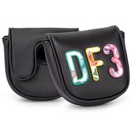 Colorful DF3 Mallet Putter Cover Golf Head Cover Golf Club Cover