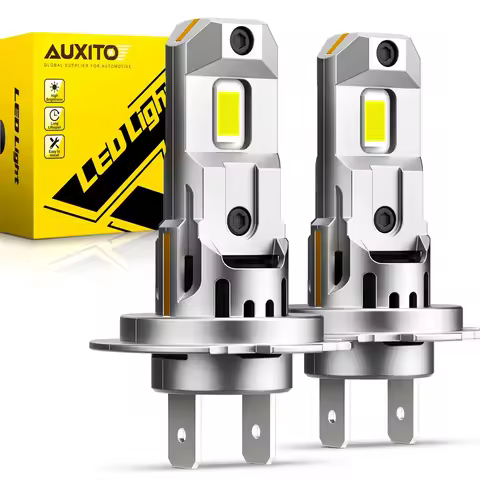AUXITO H7 LED Headlight Bulbs Canbus 18000LM Super Bright Wireless Mini Car Led Headlamp Bulbs With 