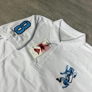 Giordano Polo Shirt Embroidered 3D Lion | Adult Men's Giordano Collar T-Shirt