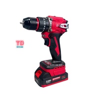 Máy Khoan Pin Drama D-5521 Không Chổi Than 3 Chức Năng Chân Pin Phổ Thông Tặng Kèm Bộ Phụ Kiện