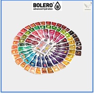 [Bolero Drink Mix] 2kcal Sugar-Free Fruit Water – 12 Flavors / 24 Sachets Mix Pack