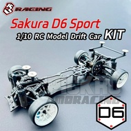 3RACING Sakura D6 Sport D6S KIT 1/10 RC Electric Remote Control Model Car Rear Drive Drift Car Frame