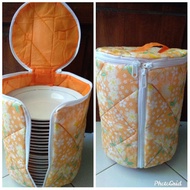 24 CM FOAM PLATE BAG Pinggan Plastik Piring Plastik Pinggan Melamine Pinggan Aesthetic