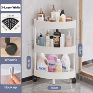 Bathroom corner Shelf Rack Organizer Shelf Layer for Living Room Book Organizer Metal shelf 4 Tier S