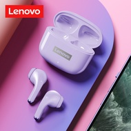 Lenovo LP40 Pro TWS Bluetooth Earphone Mini Wireless Earbuds Sport Gaming Bluetooth 5.1 Headset with Charging Box Mic Support Call Video for iPhone 13 Xiaomi Oppo